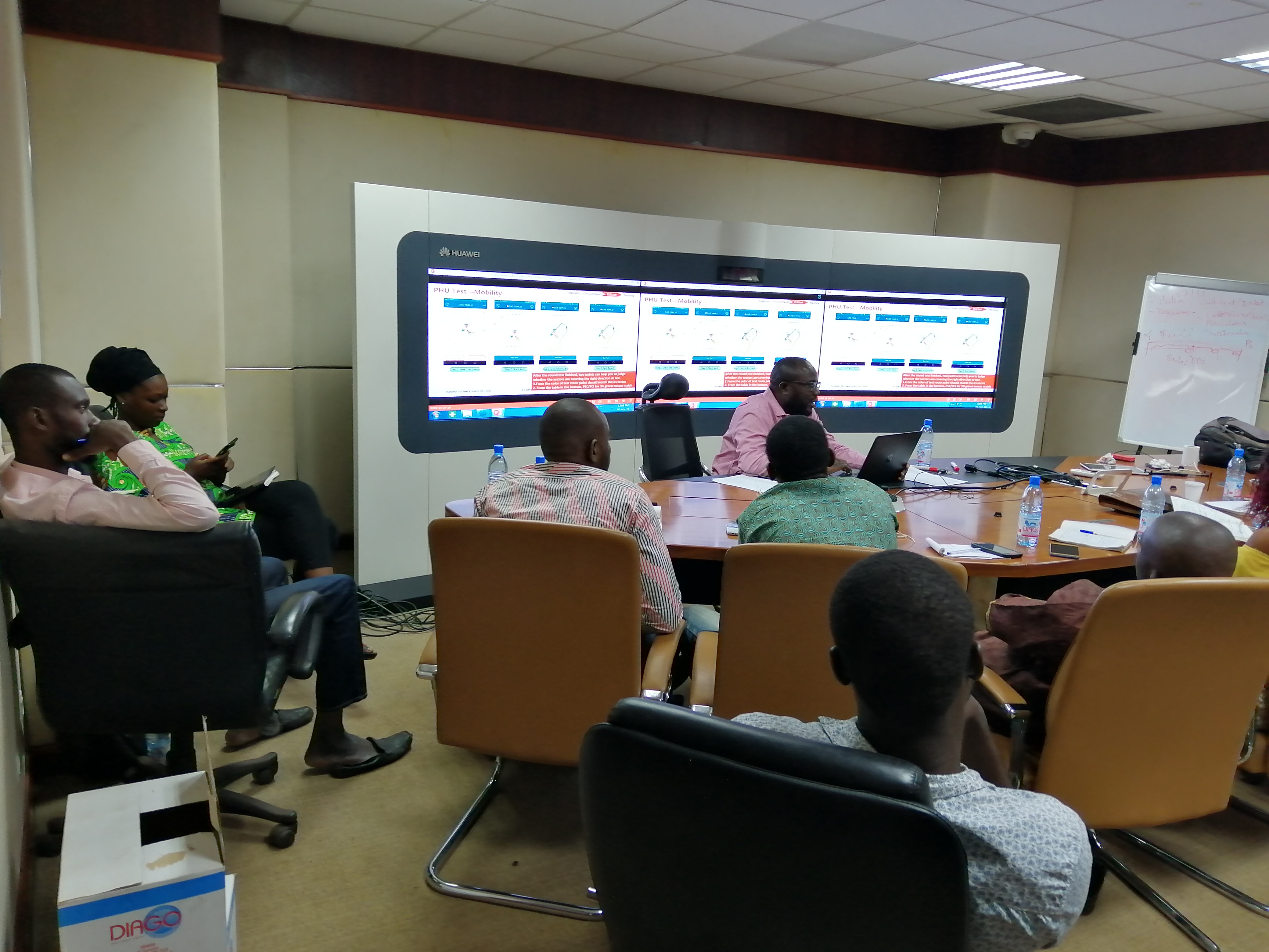 Formation des agents de Huawei Mali