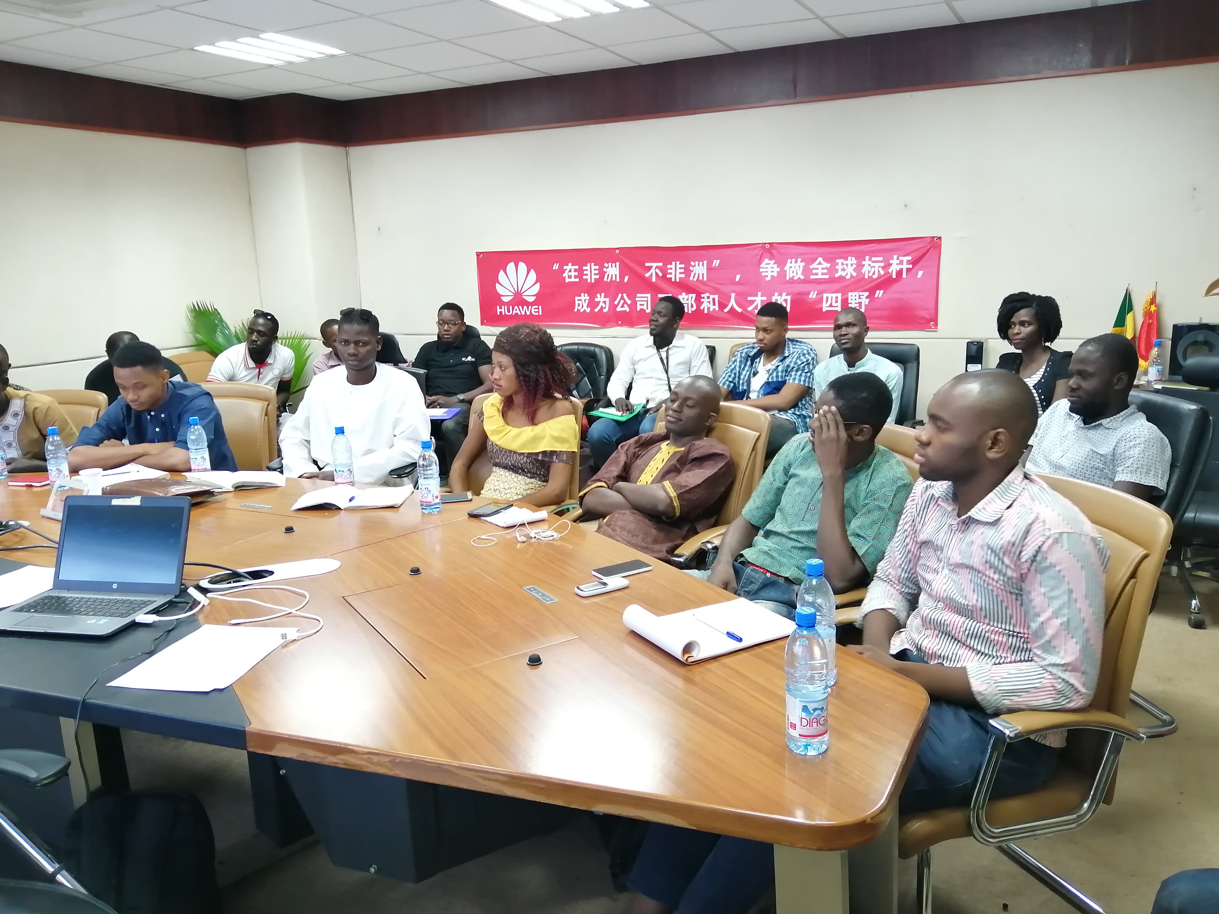 Formation des agents de Huawei Mali